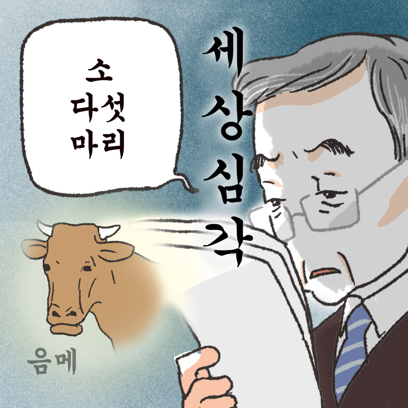 평화로워 보이는 시골의 작은 법원 — 웹툰 장면 9