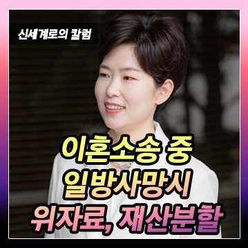 이혼소송 중 일방이 사망한 경우의 위자료, 재산분할 — 관련 이미지 2