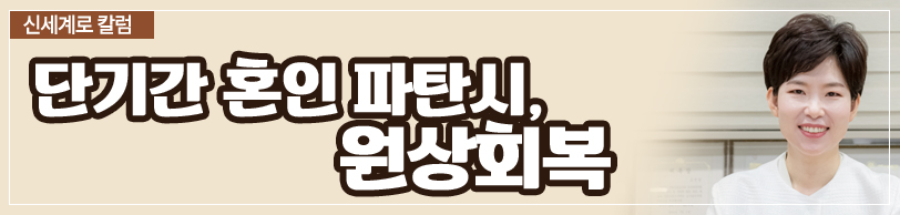 혼인기간 10개월 파탄, 원상회복의 문제 — 관련 이미지 3