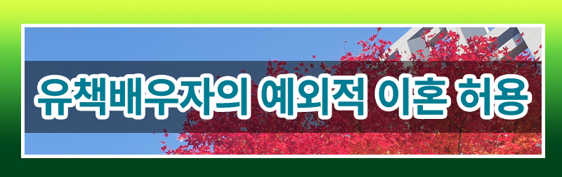 유책배우자도 이혼할 수 있을까요?(최신판례정리) — 관련 이미지 4
