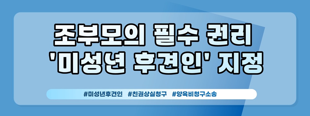 가출한 며느리 남겨진 손주, 양육비와 친권상실, 미성년후견인까지 — 관련 이미지 4