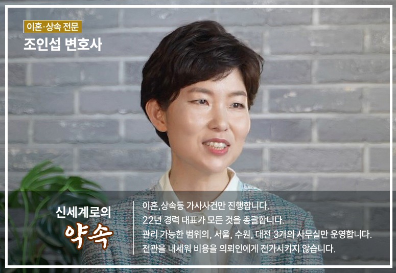 각자 아이를 한명씩 키우면서 별거를 하였지만 면접교섭일을 원만히 조율하여 빠르게 조정성립[이혼조정승소사… — 사례 자료 5