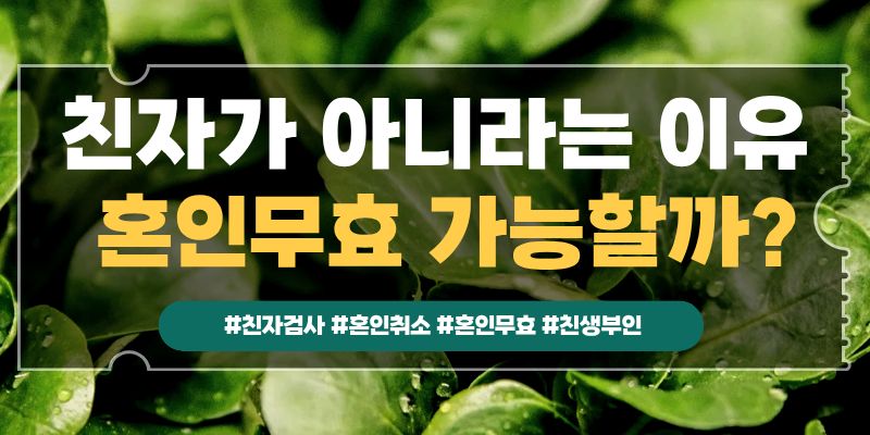 내아이가 친자가 아니다, 혼인무효? — 관련 이미지 3