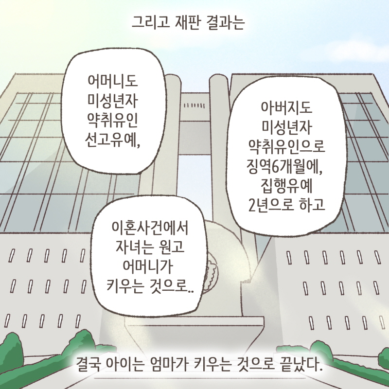 나는 최대한 빠르게 사건을 해결하려 애썼다 — 웹툰 장면 13