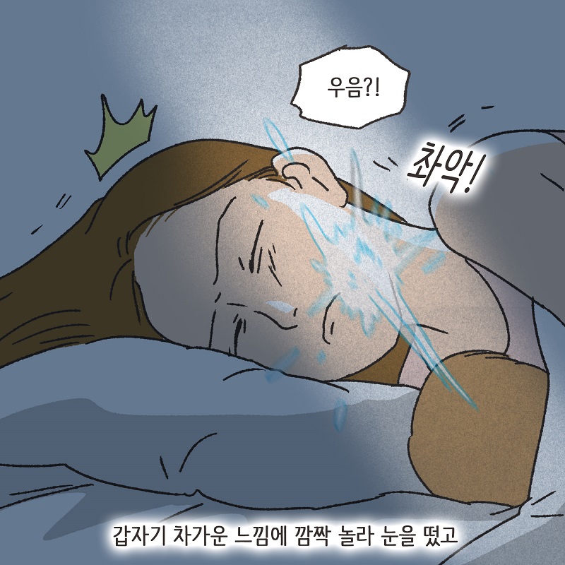 유리잔 깬 남편 (4) — 웹툰 장면 7